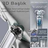 Enchen Silver Manyetik Başlık Şarjlı Tıraş Makinesi