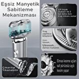 Enchen Silver Manyetik Başlık Şarjlı Tıraş Makinesi