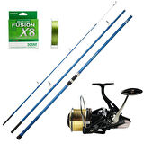Daiwa Sensor 420cm 100-200gr  - Ryuji Marvel II  Surf Olta Seti