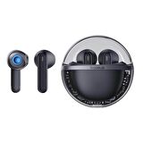 Baseus BT5.3V Oyun ve Müzik Modlu Mikrofonlu Bluetooth Kulaklık, Uzun Şarjlı Led Işıklı Gecikmesiz Kulaklık