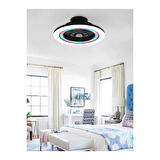 Dlc Ovest Rgb 58CM Led Tavan Vantilatörü