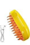 Moodly Pet Brush Buharlı Kedi & Köpek Yıkama Fırçası Tarağı Yumuşak Silikon Fırça Bakım