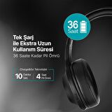 Ttec BT5.0V Ultra Hafif Mikrofonlu Bluetooth Kulaklık, Çift Telefon Bağlantılı, Ekstra Baslı Kulaklık