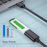 Essager 2 Metre  Dişi-Erkek USB Uzatma Kablosu, Yazıcı, Harddisk, Veri Aktarım, Şarj Uzatma Kablosu