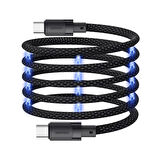 Essager 1 Metre PD 100W Manyetik Süper Hızlı Type C To Type C Şarj Data Kablosu, Akım, Isı Korumalı