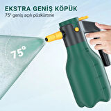 Polham 2 Litre Şarjlı Otomatik Yüksek Basınçlı Araç Yıkama Köpük Püskürtücü El Pompası, Çok Amaçlı Köpük Pompası