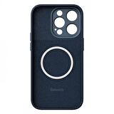 Baseus iPhone 14 Pro 6.1 Kamera Korumalı Kılıf ve Ful Kaplama Ekran Koruyucu, Gizli Magsafeli Kılıf