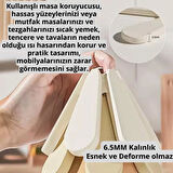 Polham Stanlı 3 Adet Set Isıya Dayanıklı Kaydırmaz Silikon Nihale, Çaydanlık Tencere Altlığı Nihale