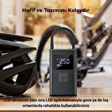 Polham 150PSİ Dijital Ekranlı Taşınabilir Şarjlı Hava Kompresörü – Araç, Motosiklet, Bisiklet Pompası