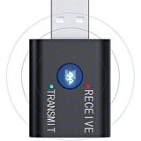 Polham 2in1 BT 5.0V Aux Girişli Ses Aktarım Adaptörü, FM Transmitter, TV, Bilgisayar ve Radio Uyumlu