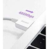 Baseus USB to TYPE-C PD 66W 1M Ultra Hızlı TYPE-C Şarj Kablosu Huawei Samsung Xiaomi Şarj Kablosu