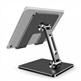 Polham Ayarlanabilir Masaüstü Tablet Standı Tablet Tutucu Alüminyum Ayarlanabilir Tablet Tutucu