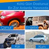 Polham Katlanabilir Araç Lastik Kar, Çamur ve Kum Patinaj Kurtarma Aparatı, Patinaj Paleti