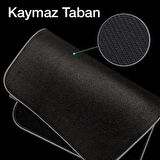 Polham RGB Işıklı Mouse Pad, 14 Işık Modlu Kaymaz Tabanlı Kauçuk Kumaş Mouse Pad 300*250*4MM