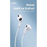 Baseus HD Ses Seviyeli Type-C Kablolu Kulakiçi Kulaklık Type-C Kulaklık