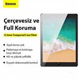 Baseus 4K HD Çerçevesiz 0.3mm Full Kaplama iPad 9.7inç Cam Ekran Koruyucu Çizilmez Koruma