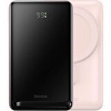 Baseus Magsafe 10000 mAh Hızlı Şarj Powerbank Pembe 