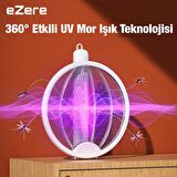 Polham 3000w Şarjlı Uv Işıklı Elektrikli Sivrisinek Kovucu Öldürücü Masaüstü El Tutmalı Katlanabilir