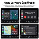 Polham Araç İçi İphone Cihazlar İçin Kablosuz Apple CAR PLAY Adaptörü, Wireless Carplay Çevirici 
