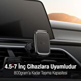 Polham Araç İçi Havalandırma Girişli Manyetik Mıknatıslı Telefon Tutucu, Titremez Düşmez Car Holder