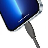 Baseus 20W 1.2Metre Type C to İphone Lightning Ultra Hızlı Şarj ve Data Kablosu, Kopmaz Bükülmez 