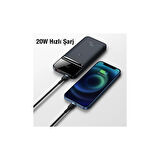 Baseus 20W 10000MAH Magsafe Manyetik Kablosuz Taşınabilir Powerbank, Iphone 12,13,14 Serisi Uyumlu