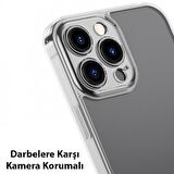 Baseus 0.4mm iPhone 13 Pro 6.1inch Darbe Koruyucu Telefon Kılıfı, Çizilmez, Kamera Koruyucu