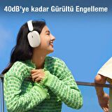 Baseus BT5.2V Hybrid ANC 45Db Gürültü Engelleyici Kafaüstü Mikrofonlu Kulaklık, 800Mah Bataryalı 