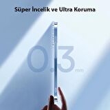 Baseus 14 Pro 6.1 0.3MM Silikon Kılıf ve Full Kaplama Kırılmaz Ekran Koruyucu, Aleofobik Nano Kılıf 