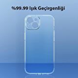 Baseus iPhone 14 Plus 6.7 İnch Kamera Koruyucu Kılıf, 0.3MM Sararmaz TPU Kılıf, Darbe Emici Kılıf