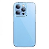 Baseus iPhone 14 Pro Max 6.7 Kamera Koruyucu Kılıf, 0.3MM Sararmaz TPU Kılıf, Darbe Emici Kılıf