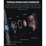 Polham RGB Işıklı Isı Göstergeli Tablet ve Telefon Uyumlu 7000RPM Ultra Güçlü Soğutucu Fan, Ultra Sessiz