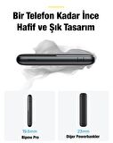 Baseus Super 20 W 10000 mAh Hızlı Şarj Powerbank Siyah 