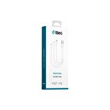 Ttec 30Cm 3in1 Type C, Lightning ve Micro USB Şarj ve Data Kablosu, Süper Hızlı Powerbank Kablosu