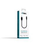 Ttec 30Cm Süper Hızlı İphone Lightning Şarj ve Data Kablosu,Halat Lightning Kablo, Powerbank Şarj Kablosu