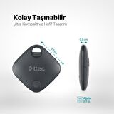 Ttec Apple Lisanslı Akıllı Takip Cihazı Air Tag Sesli Uyarı Kedi Köpek Araç Bavul Araç Takip Cihazı