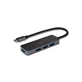 Ttec 4in1 Type C to 4x USB 3.2 Gen1 Çoğaltıcı Çevirici HUB, 5Gbps Yüksek Hızlı Veri Aktarımlı Adaptör