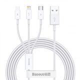 Baseus 1.5 Metre 3.5Amper Yüksek Hızlı 3in1 Type-C, İphone Lightning ve Micro Şarj ve Data Kablosu