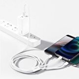 Baseus 1.5 Metre 3.5Amper Yüksek Hızlı 3in1 Type-C, İphone Lightning ve Micro Şarj ve Data Kablosu