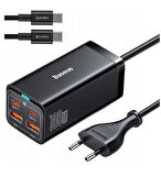 Baseus USB 100 Watt Hızlı Şarj Aleti Siyah