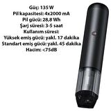 Baseus Baseus Dikey Şarjlı Süpürge