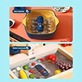 Polham Meyve Ve Sebze Yıkama Dezenfekte Makinesi, Bakteri, Virüs, Tarım İlacı, Temizleyici, Ozon Temizleyici