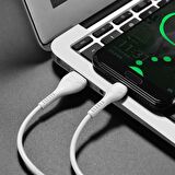 Polham 3.0A 1 Metre USB to Type C Ultra Hızlı Şarj ve Data Kablosu, Akım Korumalı, Dayanıklı Kablo