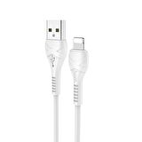 Polham 3.0A 1 Metre Apple İphone Lightning Ultra Hızlı Şarj ve Data Kablosu, Akım Korumalı,Dayanıklı