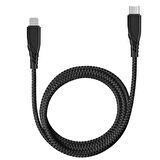 Polham 1 Metre 27W Ultra Hızlı Type-C To İPhone Lightning Şarj ve Data Kablosu, Süper Dayanıklı Kablo