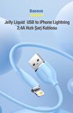 Baseus 120 Cm 2.4A Süper Hızlı USB to iPhone Lightning Şarj ve Data Kablosu, Akıllı Çip Korumalı