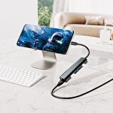 Polham 100W 4in1 USB To 3x USB 3.0, 1x PD Type C Çoğaltıcı Çevirici Adaptör HUB 