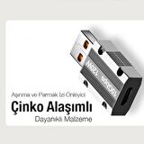 Polham 120W 10Gpbs USB To Type C Çevirici Dönüştürücü Adaptör, OTG Dönüştürücü, Ultra Dayanıklı 