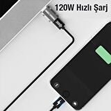 Polham 120W 10Gpbs USB To Type C Çevirici Dönüştürücü Adaptör, OTG Dönüştürücü, Ultra Dayanıklı 