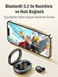 Polham BT5.3V 300Mah Şarjlı Kulakiçi Tasarımlı Bluetooth Kulaklık, Hifi Destekli Mikforonlu Kulaklık